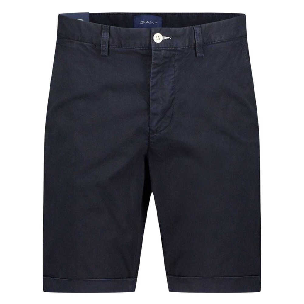 Gant Mens Sunfaded Cotton Chino Shorts / Blue